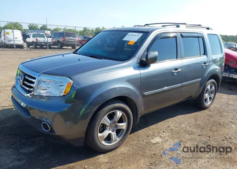 2013 Honda Pilot Ex-L из США, поврежденный, VIN 5FNYF4H59DB041047